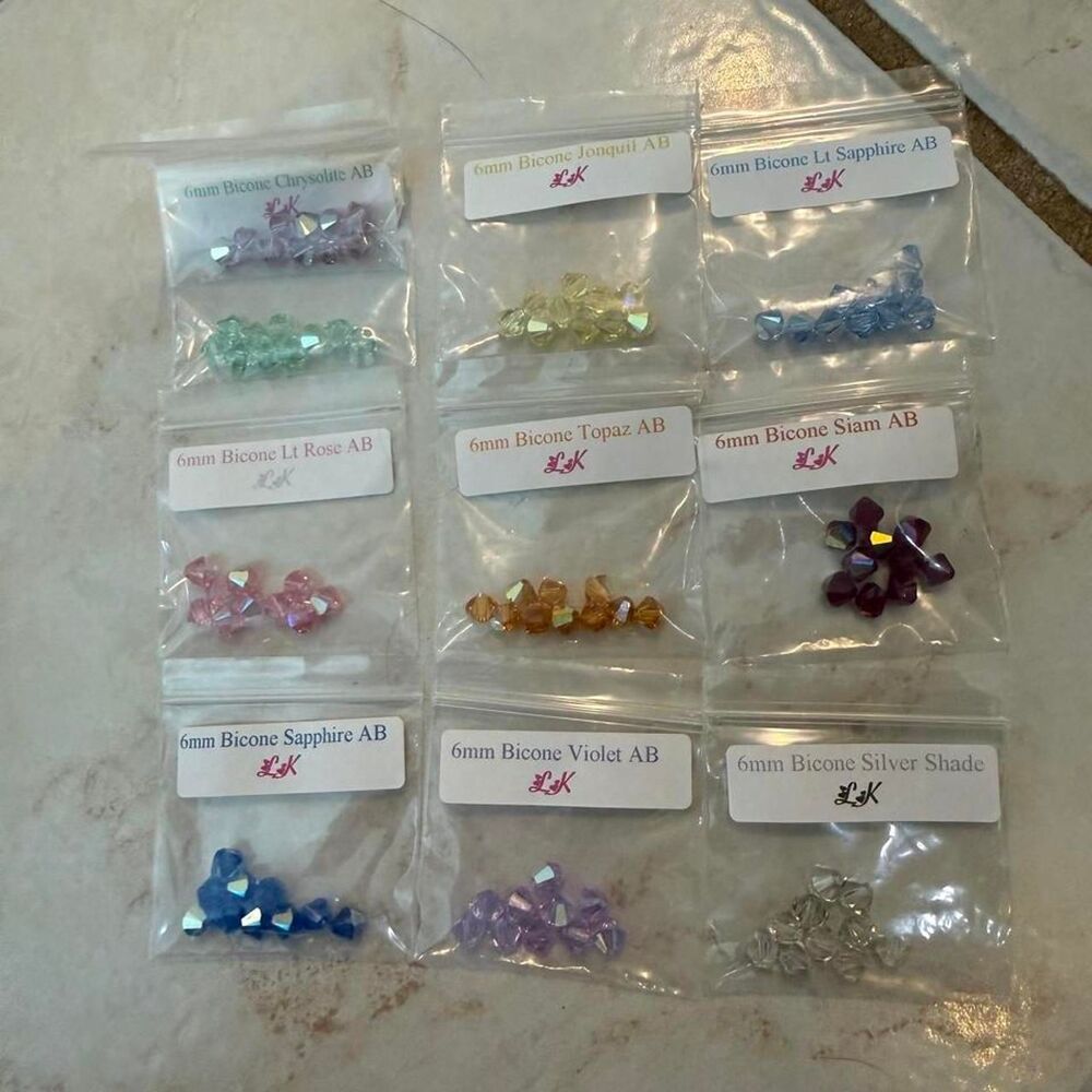 Multicolor 6mm Bead set